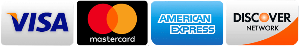 Credit Cards Accepted