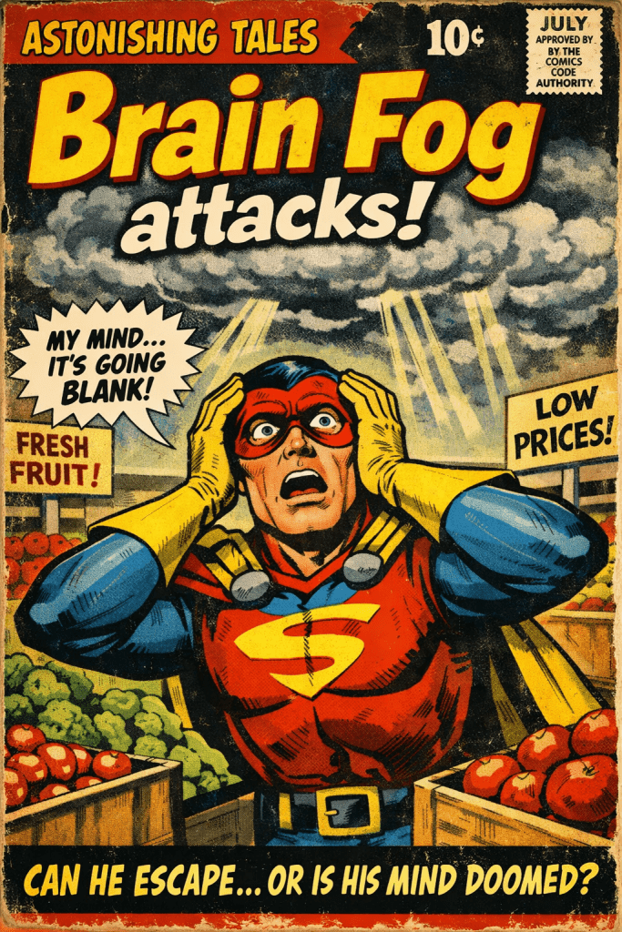 Low-T brain fog
